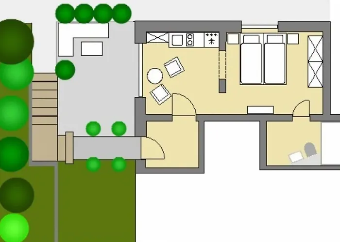 Gruene Oase Mit Eigener Terrasse Zwischen Altstadt Und Hafen #2 Διαμέρισμα Senftenberg